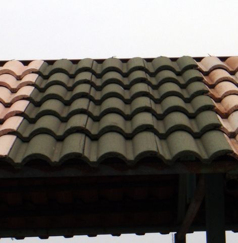 teja verde oscura